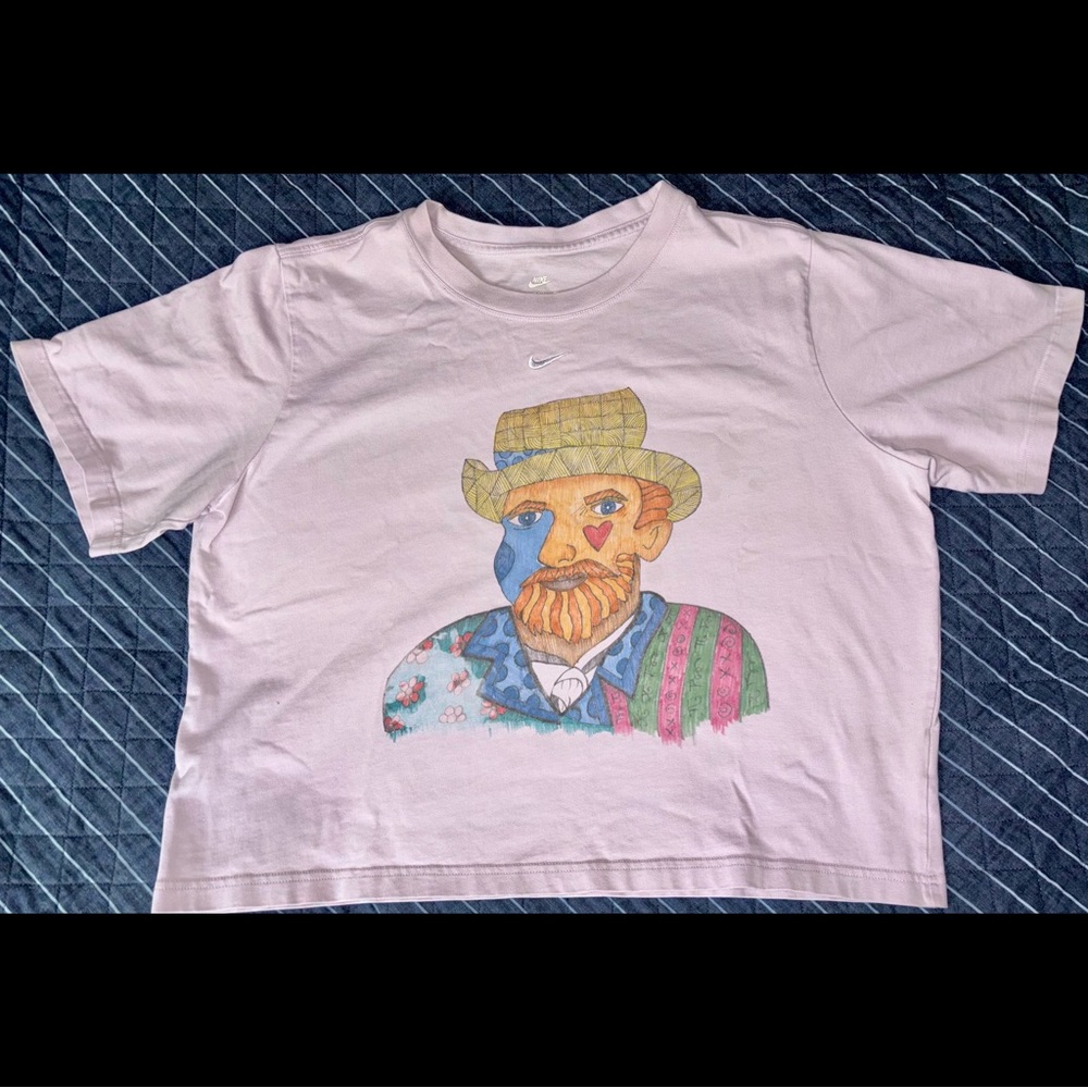 Nike / Vincent Van Gough Crop Top